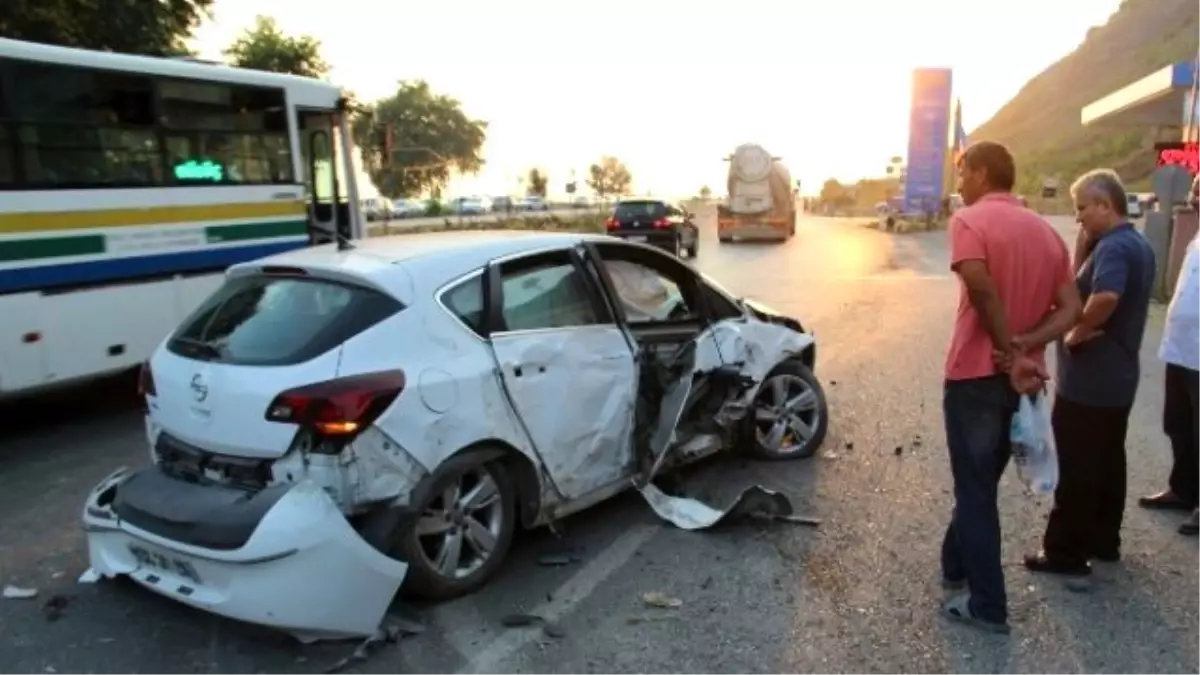 Kaza Yapan Gençler Mahallelinin Tepkisi Üzerine Kaçtı