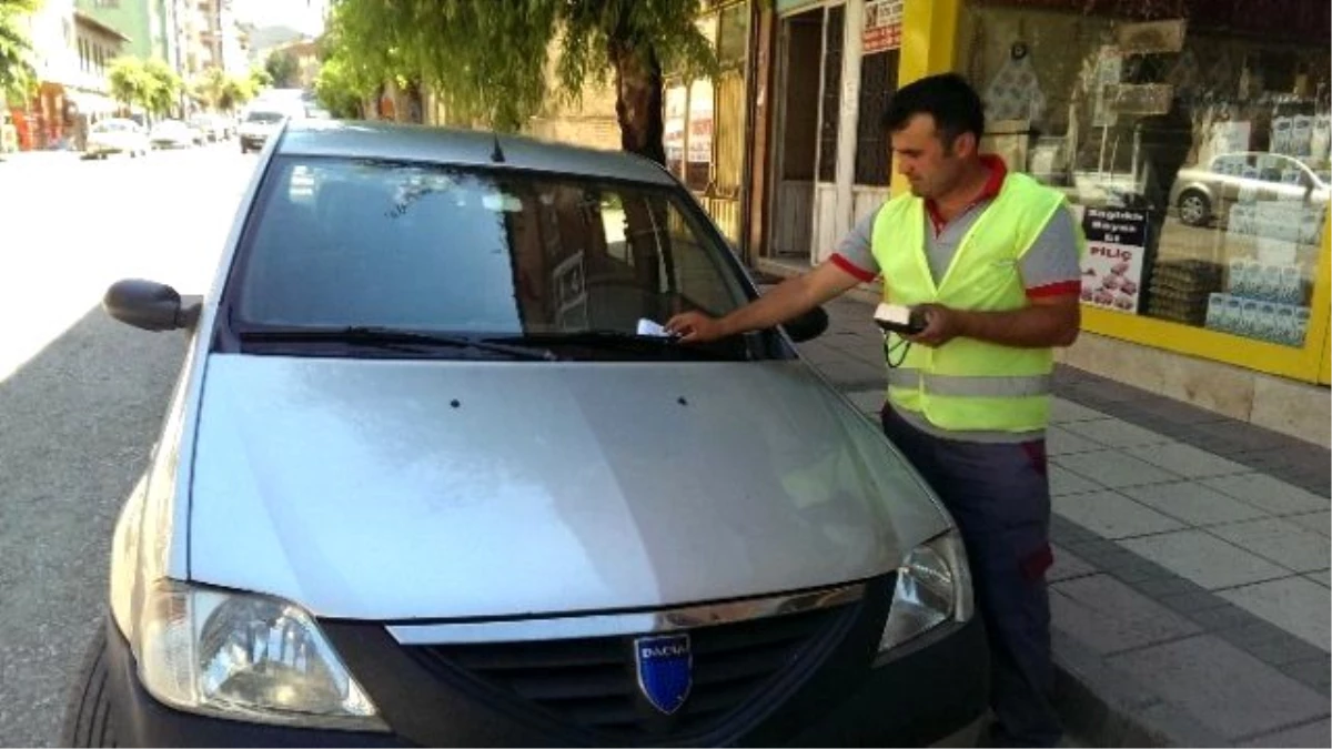 Taşköprü\'de Parkmatik Uygulaması Başladı