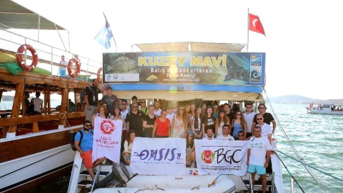 Bursalı Gazetecilere Tüplü Dalış Eğitimi