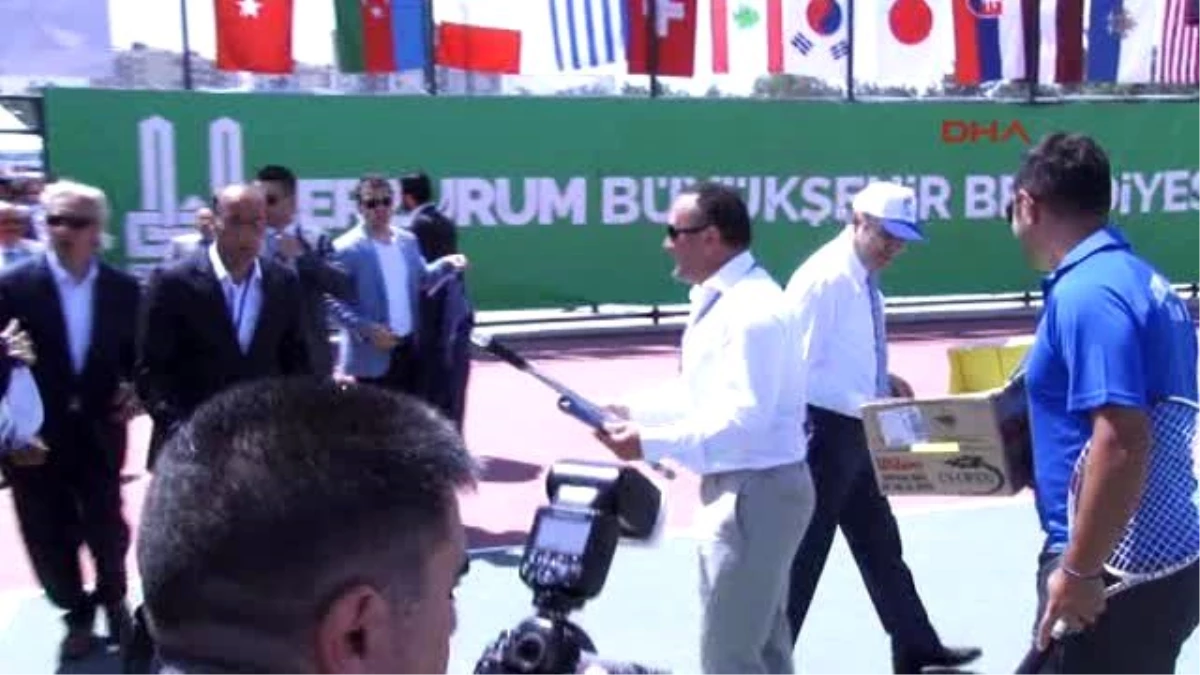 Erzurum\'da 10 Bin Dolar Ödüllü Tenis Turnuvası