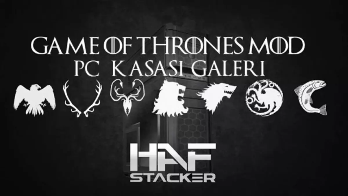 Game Of Thrones Tasarımlı Pc Kasası