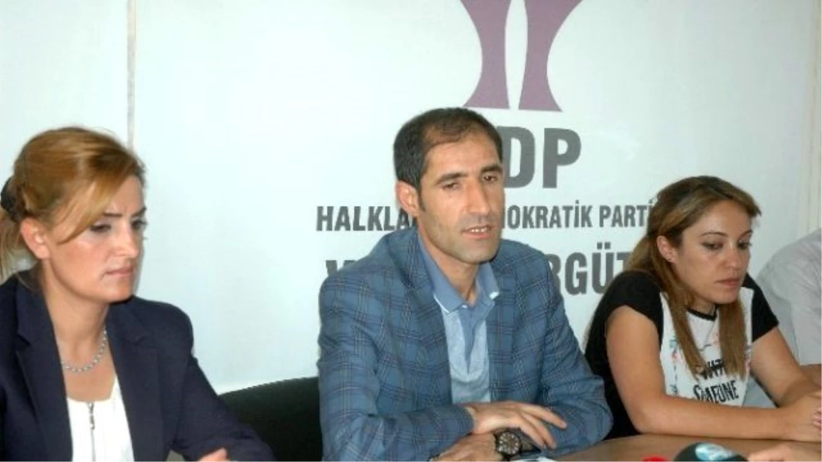 Hdp Van İl Eş Başkanı Dilekçi: "İl Binalarımız Hedef Gösteriliyor"