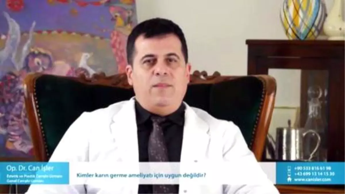 Kimler Karın Germe Ameliyatı İçin Uygun Değildir? - Op. Dr. Can İşler