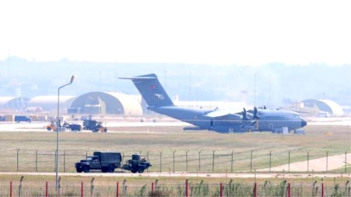 Koalisyon Uçakları Beklenen İncirlik\'te Türk Savaş Uçakları Yoğunlaştı