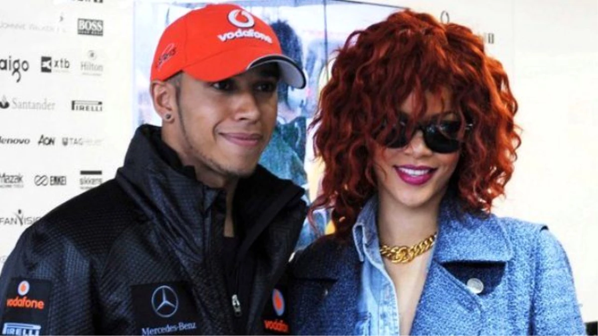 Lewis Hamilton\'la Rihanna Aşk Yaşıyor