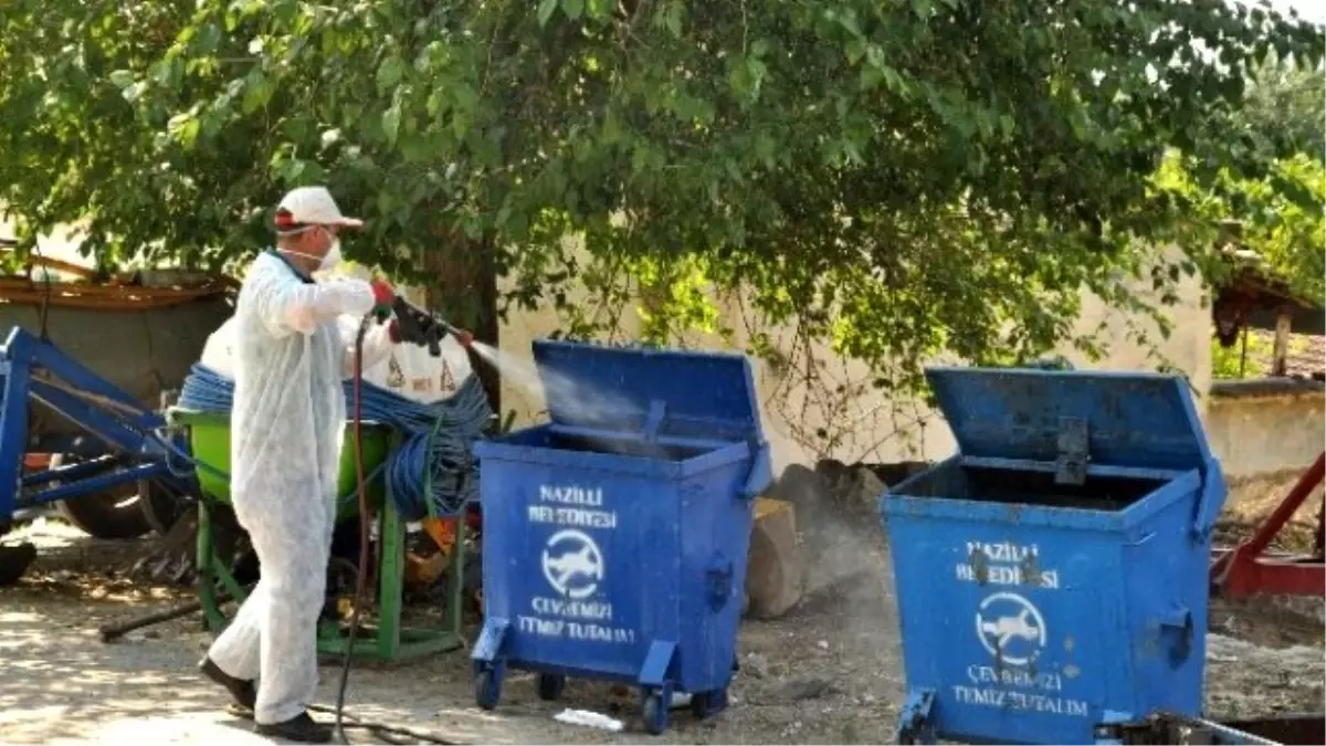 Nazilli Belediyesi\'nin Haşereyle Mücadelesi Her Mahallede Devam Ediyor