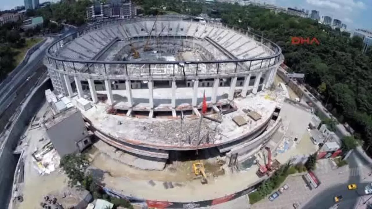 Vodafone Arena\'nın Çatısı Hazır