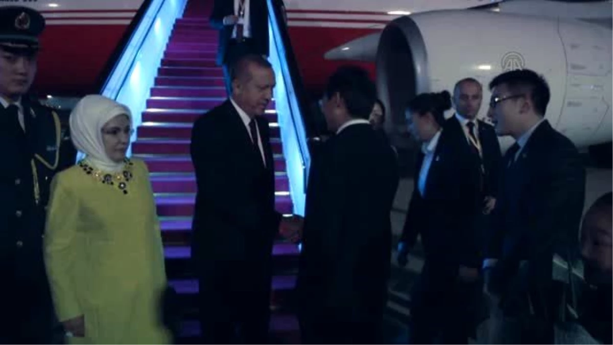 Cumhurbaşkanı Erdoğan, Çin\'e Geldi (2)