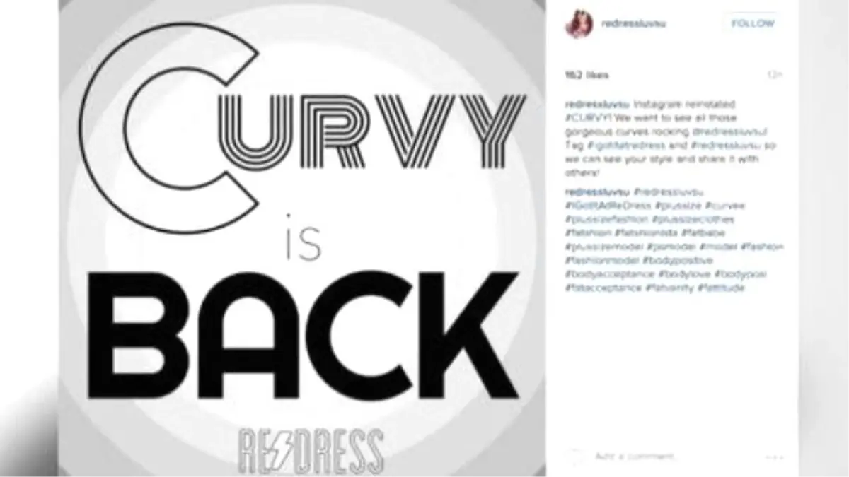 Instagram Lifts #curvy Ban