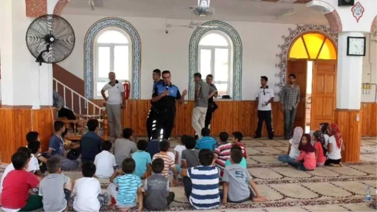Kuran Kursu Öğrencileri Boğulma Vakalarıyla İlgili Bilgilendirildi