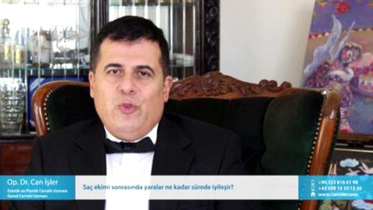 Saç Ekimi Sonrasında Yaralar Ne Kadar Sürede İyileşir? - Op. Dr. Can İşler