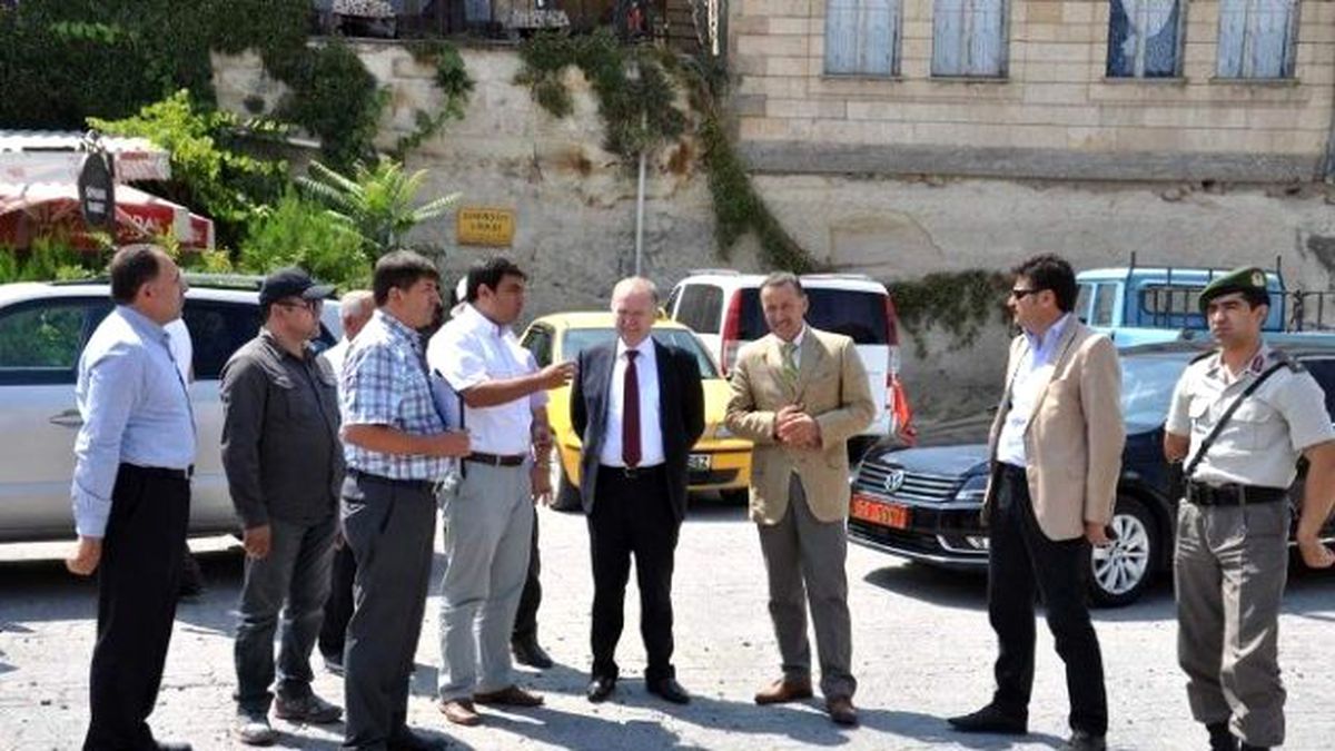 Vali Ceylan Mustafapaşa Köyünde İncelemelerde Bulundu