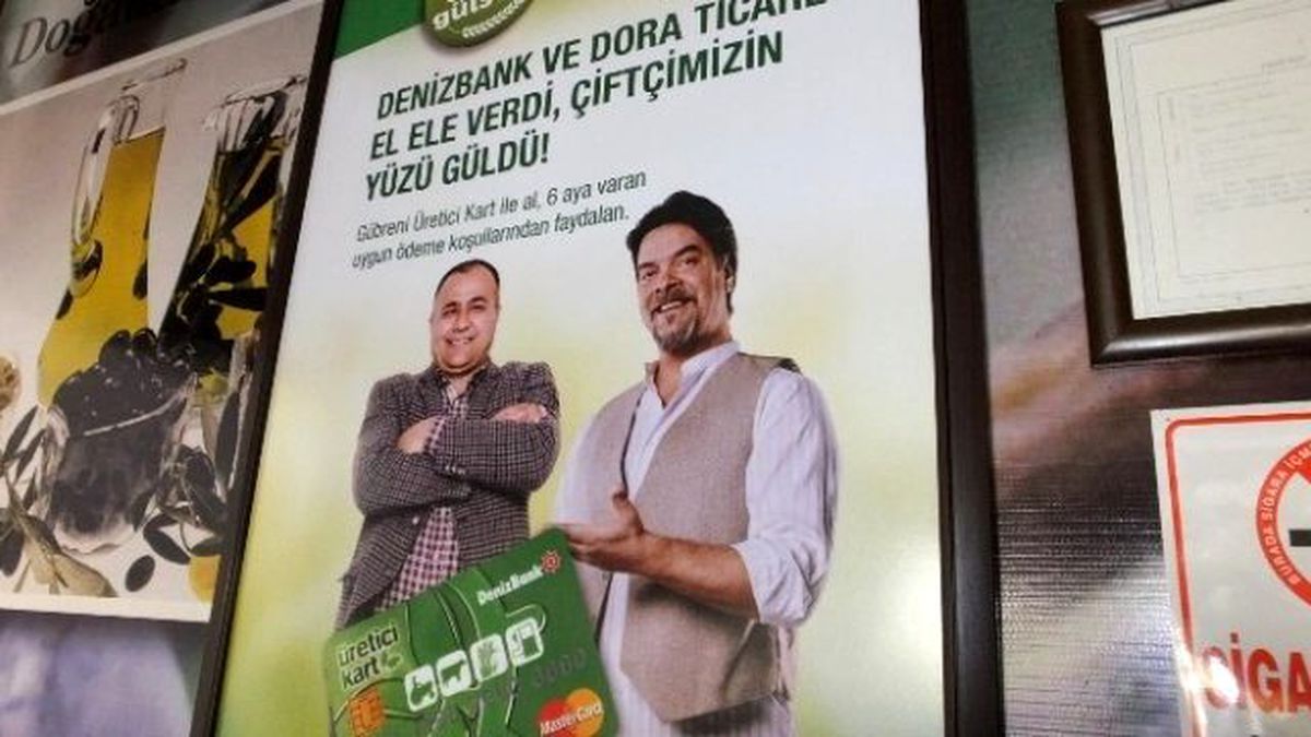 Burhaniyeli Çiftçi Reklam Yıldızı Oldu