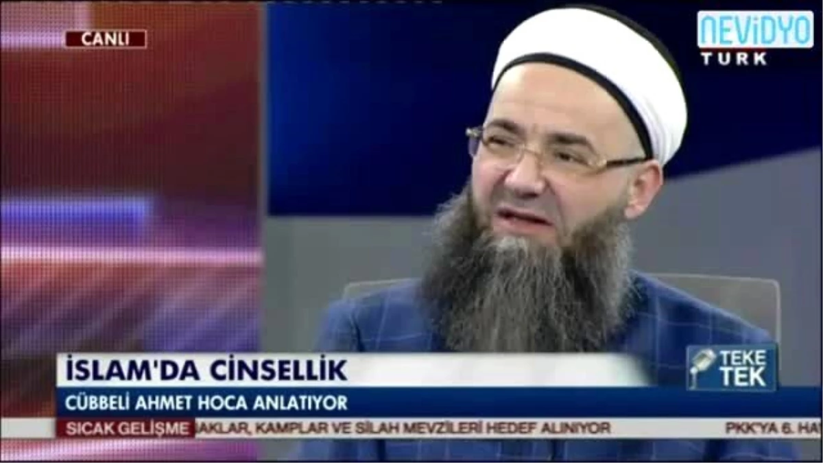 Cübbeli Ahmet: Ben Sigaraya da Haram Demiyorum