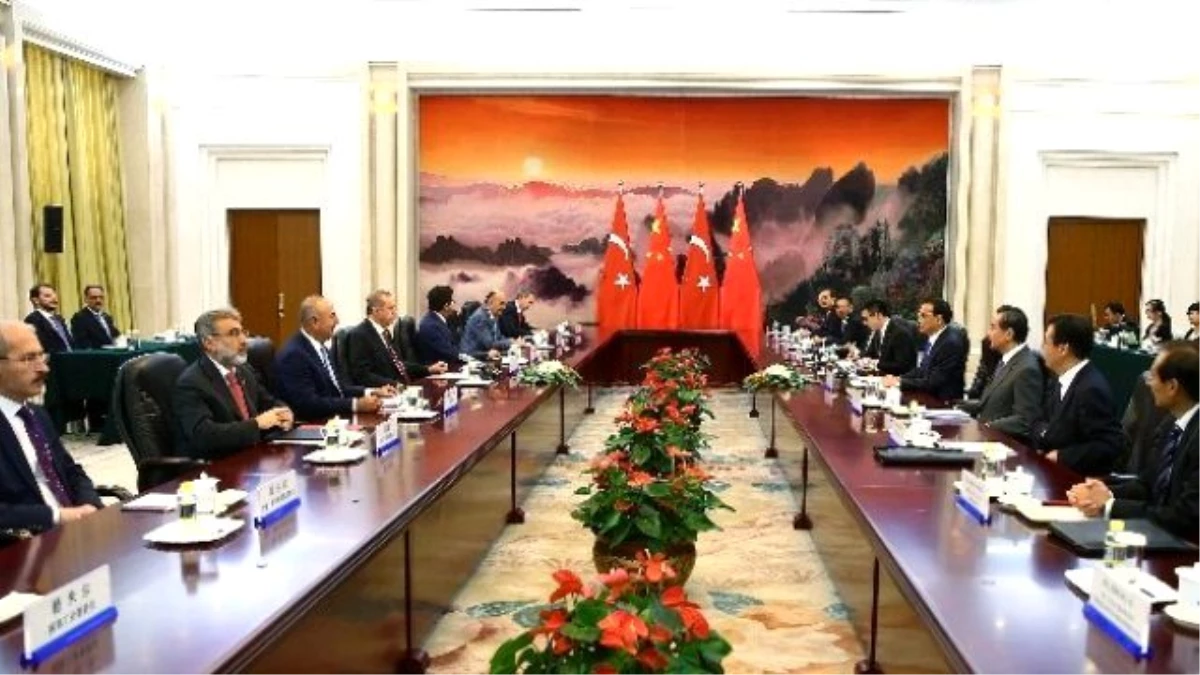 Cumhurbaşkanı Erdoğan, Çin Başbakanı Keqiang ile Görüştü