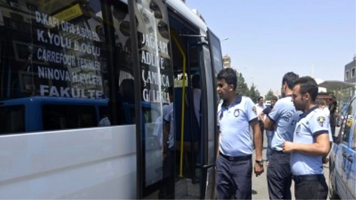 Diyarbakır\'da Toplu Taşıma Araçlarına Klima Denetimi