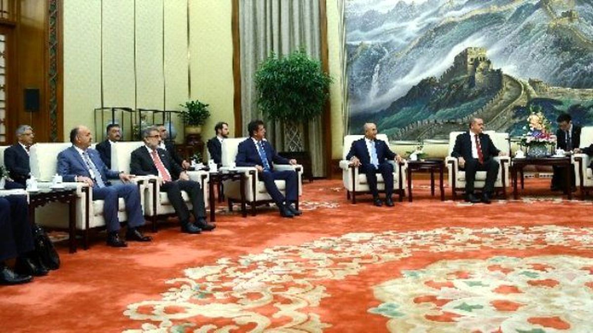 Erdoğan, Ulusal Halk Kongresi Başkanı Dejiang ile Görüştü