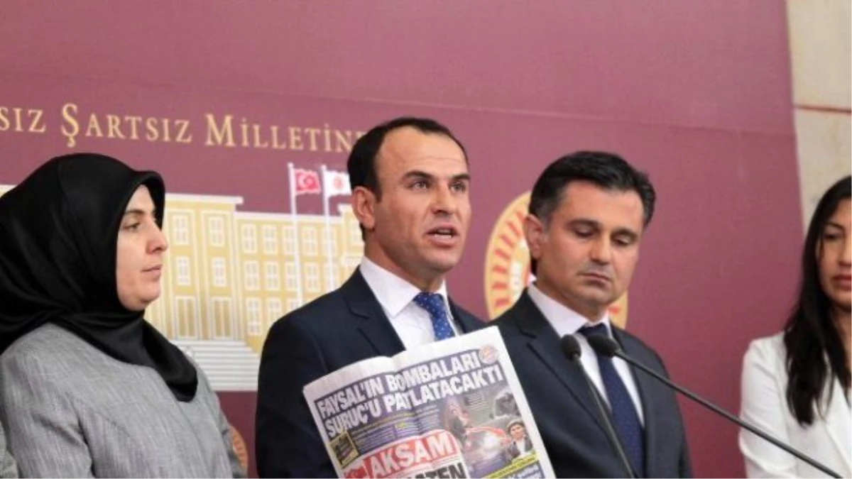 HDP\'li Sarıyıldız: Ölüm Fermanımı Manşetten Yayınladılar