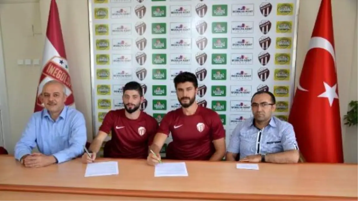 İnegölspor\'da 2 İmza