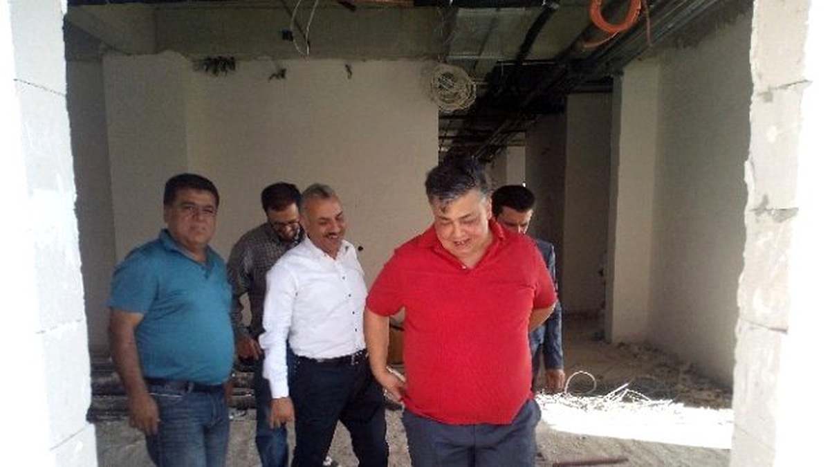 Reyhanlı Gençlik Merkezi İnşaatı Sürüyor