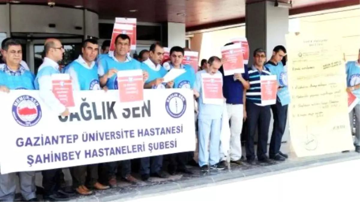 Sağlıkçılar Şartlarının İyileştirilmesini İstedi