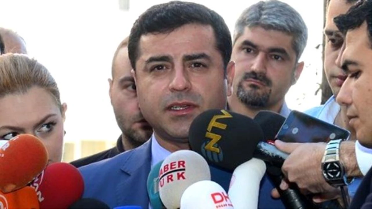 Yalçın Akdoğan\'dan Demirtaş\'ın \'Tekrar Müzakere\' Çağrısına Yanıt Geldi