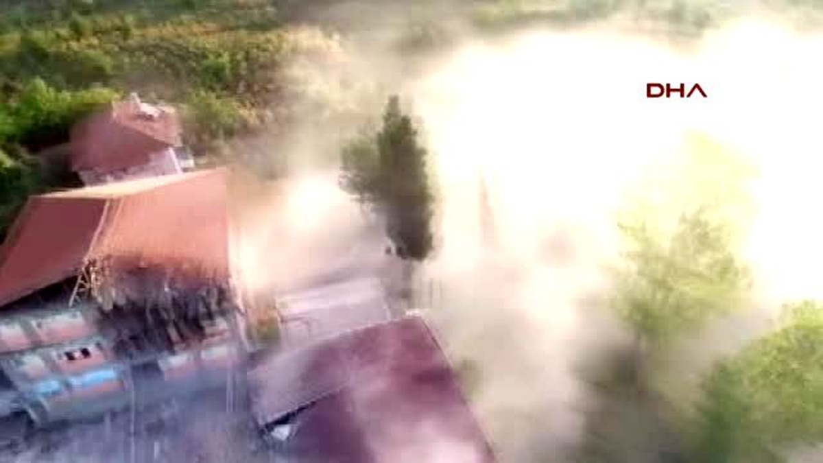 Zonguldak - Heyelan Nedeniyle 3 Katlı Okul Çöktü