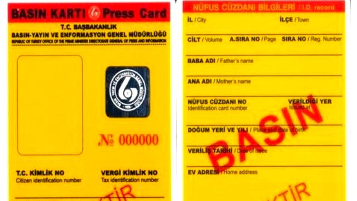Basın Kartı Kısa Mesaj Uyarı ve Bilgilendirme Modülü Faaliyete Geçti
