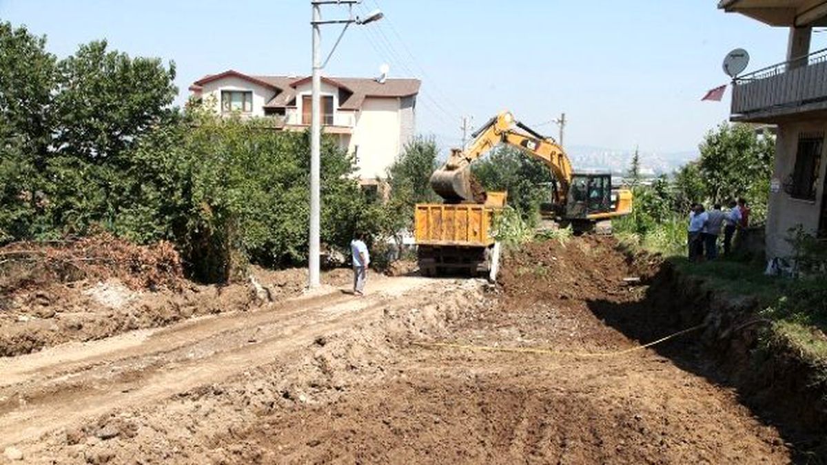 Başiskele Kuran Sokak Genişletiliyor