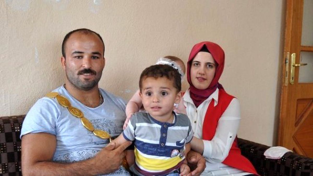 Başpehlivan Orhan Okulu Baba Ocağında