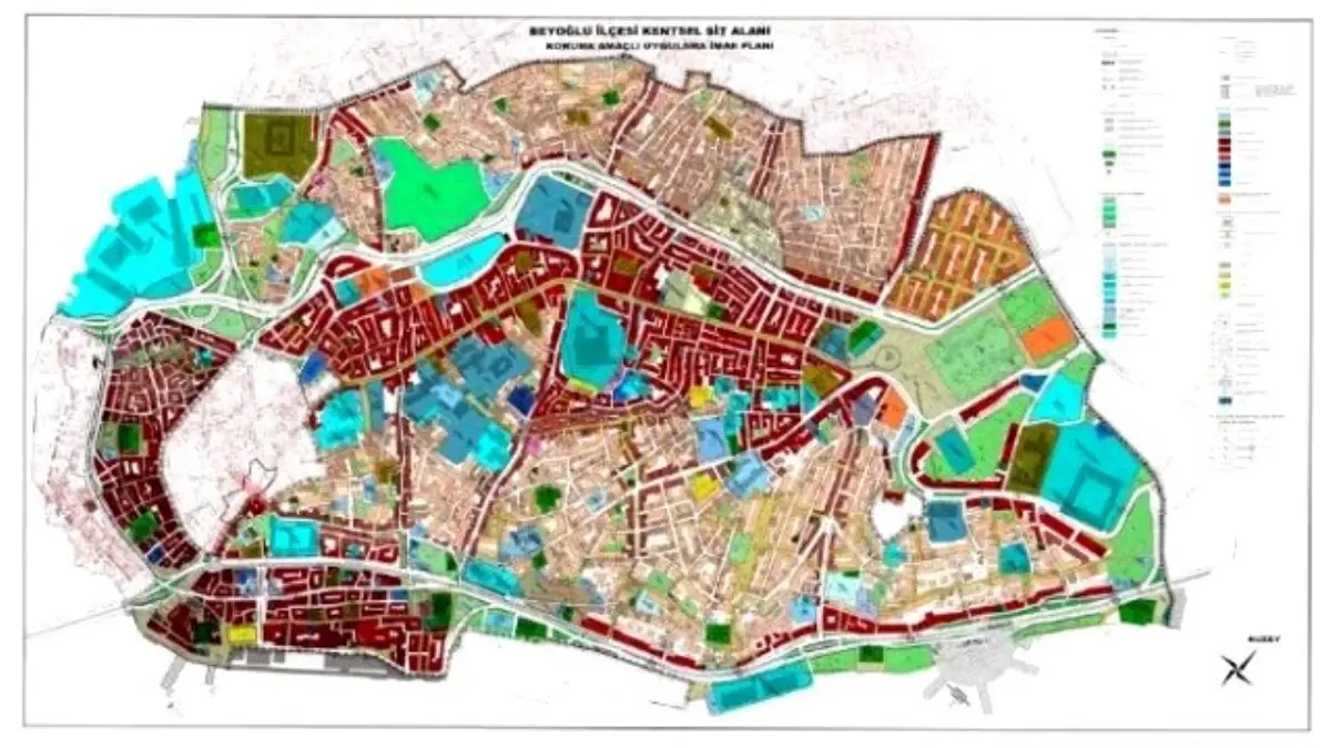 Beyoğlu Kentsel Sit Planları ile İlgili İdare Mahkemesi\'nin Kararı Danıştay\'dan Döndü