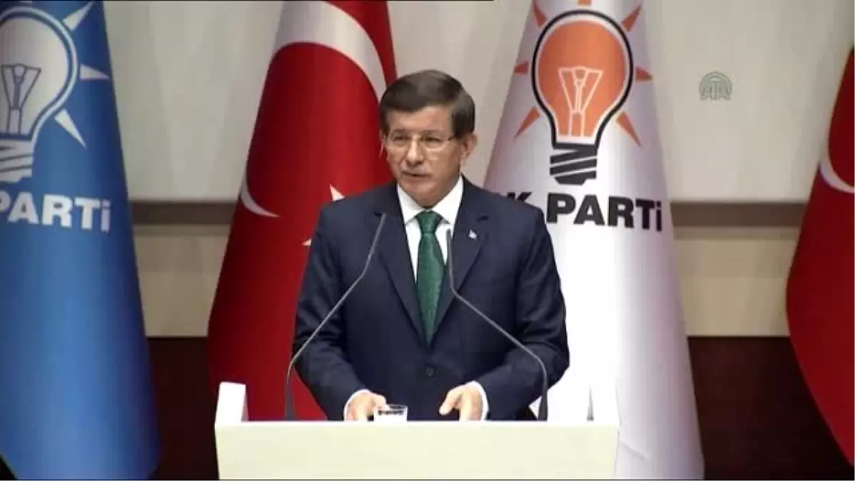Davutoğlu: "Sizler Terör Gladyosunun Unsurlarısınız"