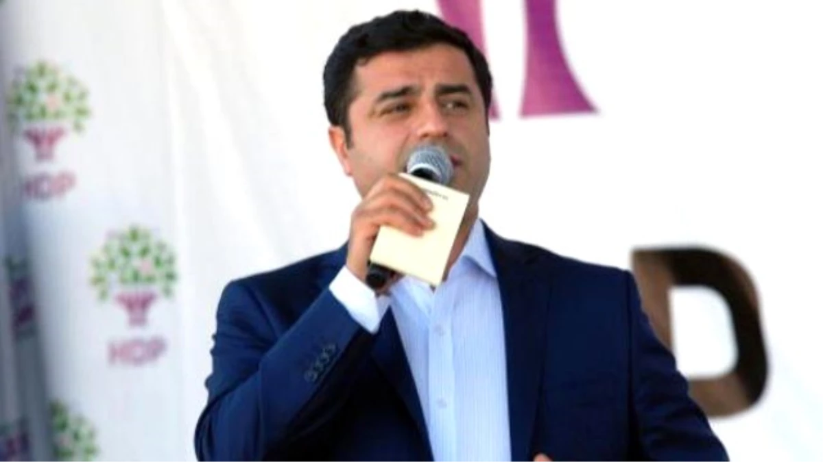 Diyarbakır Cumhuriyet Başsavcılığı, Selahattin Demirtaş Hakkında Soruşturma Başlattı