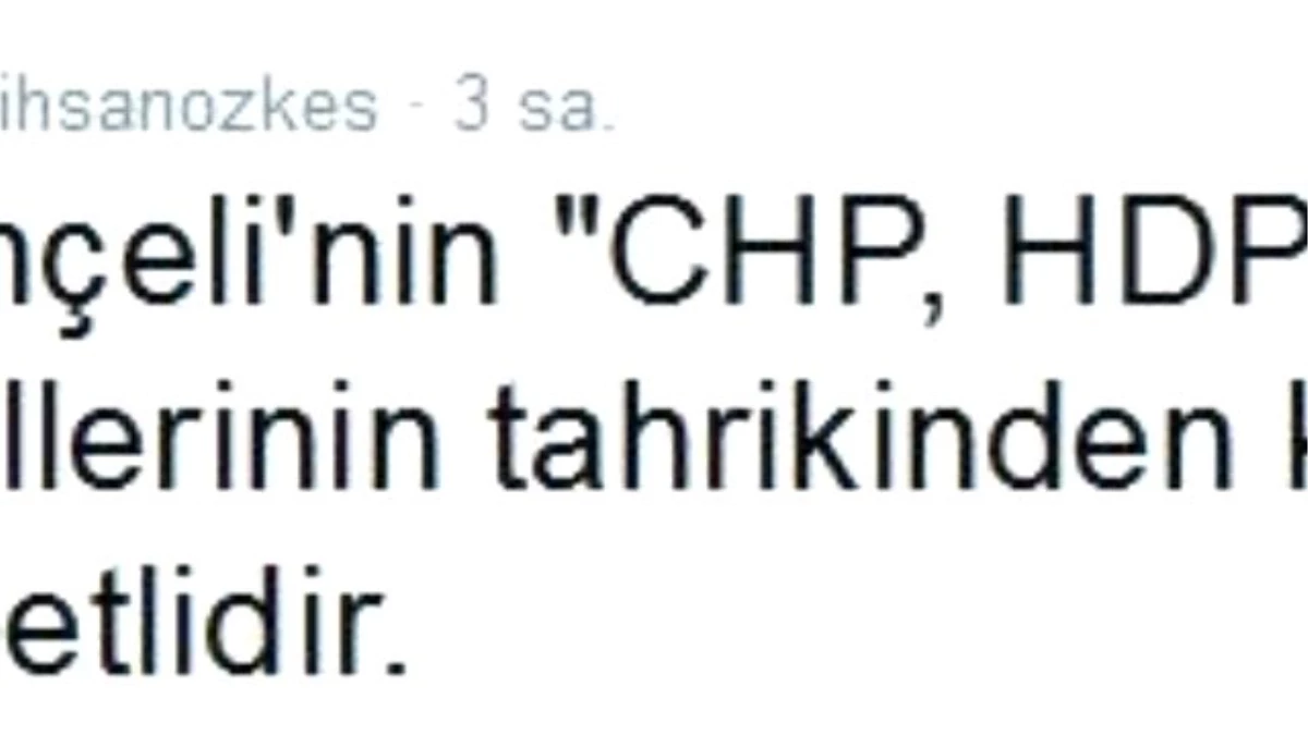 İhsan Özkes\'ten CHP\'yi Karıştıracak Tweet\'ler