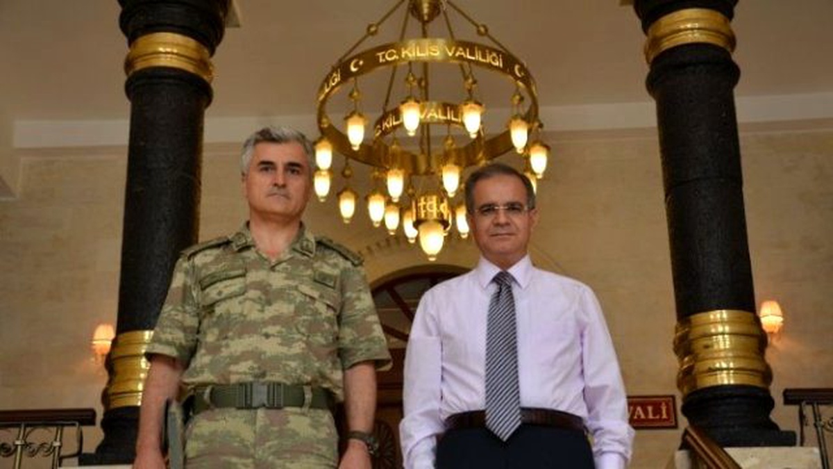İl Jandarma Komutanı Albay Necmi İnce\'den Veda Ziyareti