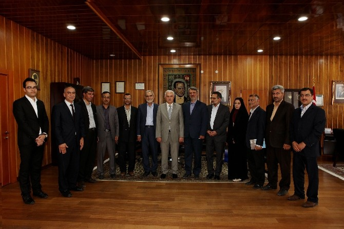 İran Shahid Ashrafi Esfahani Üniversitesi\'nden Atatürk Üniversitesi\'ne Ziyaret