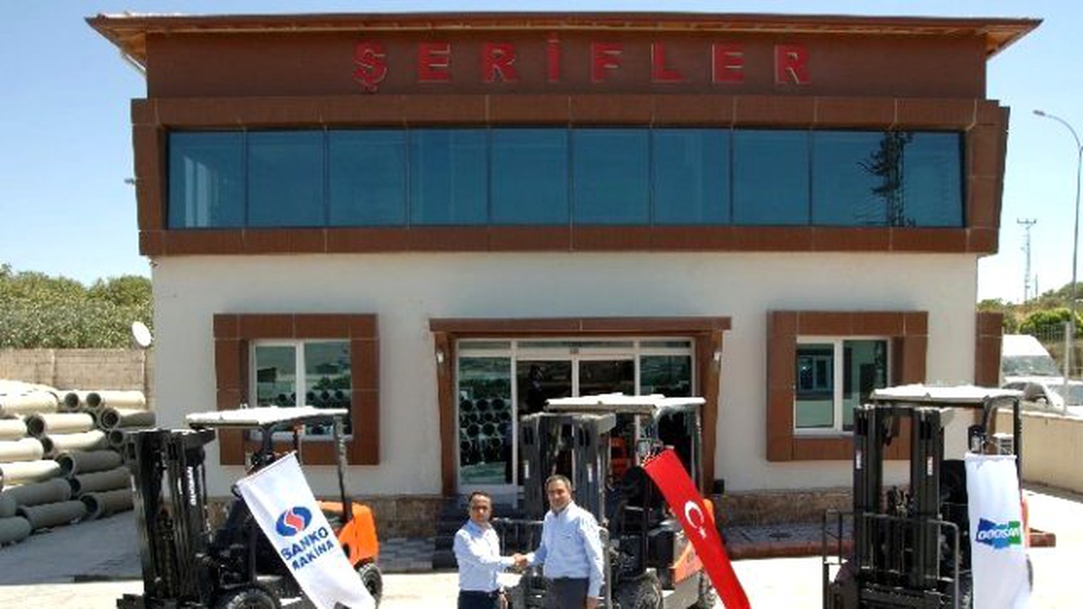 Şerifler İnşaat Doosan Forklifti Tercih Etti