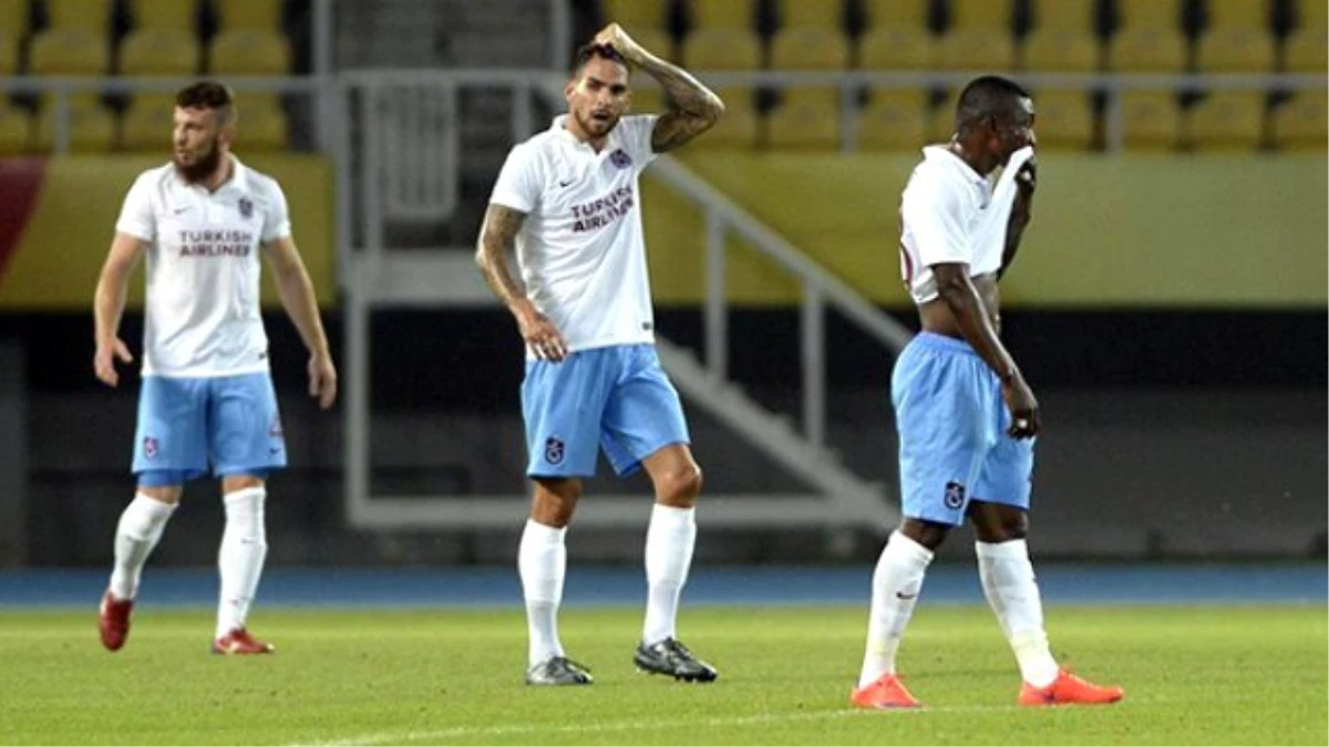 Trabzonspor, Rabotnicki\'ye 1-0 Yenildi