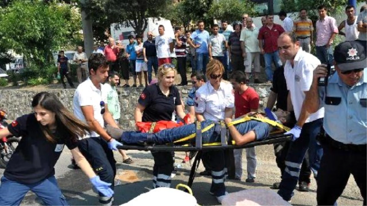 Turgutlu\'da Zincirleme Kaza: 4 Yaralı