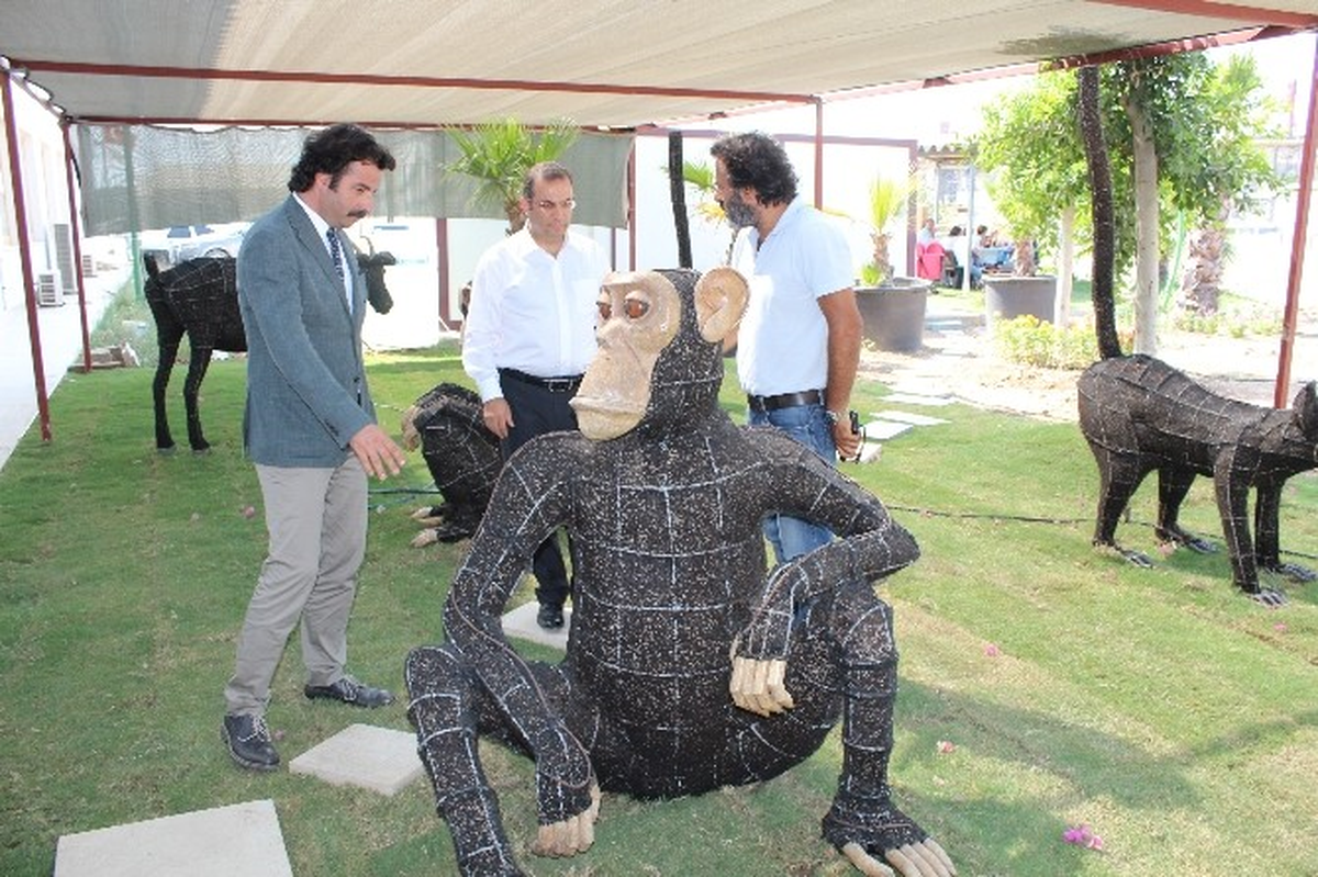 Vali Türker, Expo 2016 Alanı\'nda İncelemelerde Bulundu