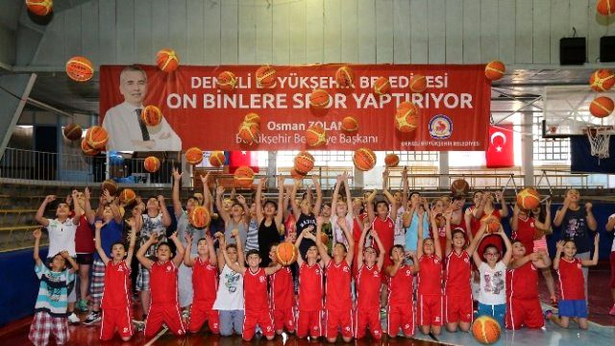 Yaz Spor Okullarına Büyük İlgi