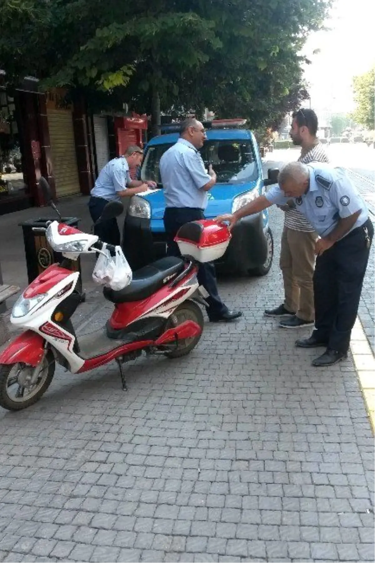 Zabıta Motosiklet Denetiminde