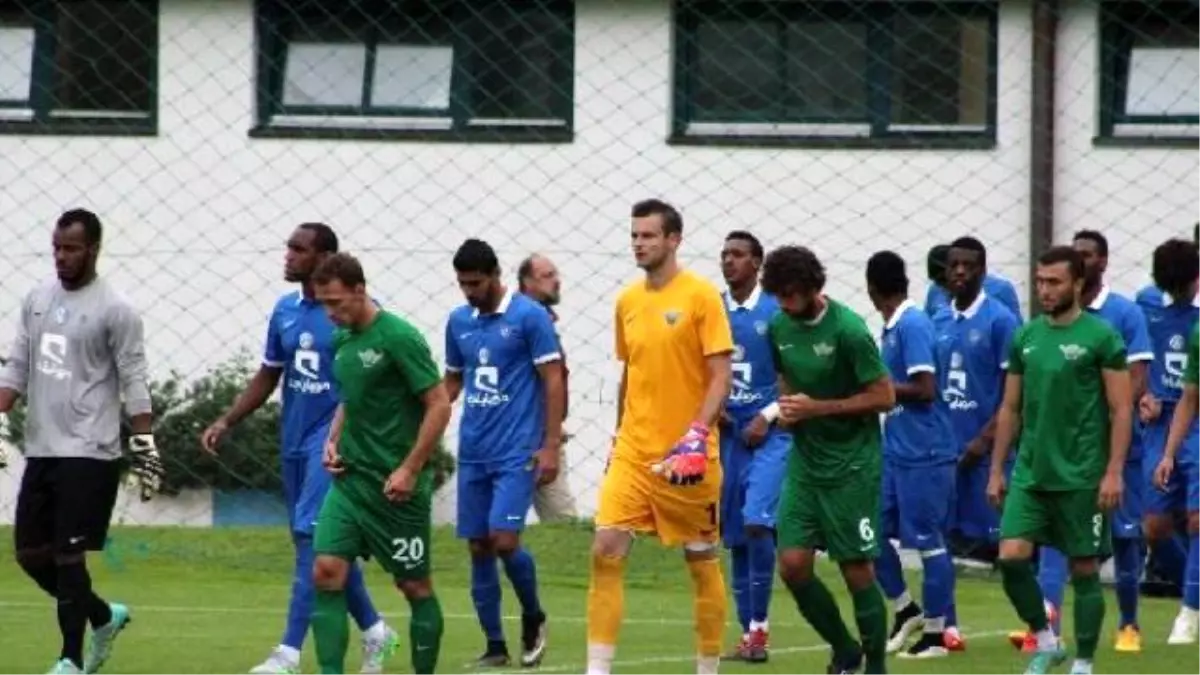 Akhisar Belediyespor Hazırlık Maçlarında Kayıp