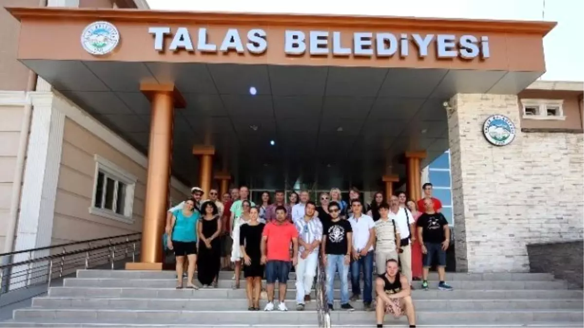 Avrupalı Öğrenciler Talas\'ta