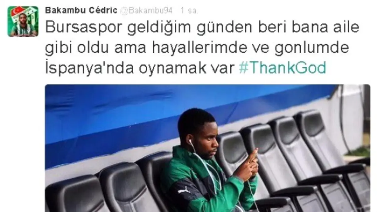 Bakambu: Hayallerimde İspanya\'da Oynamak Var