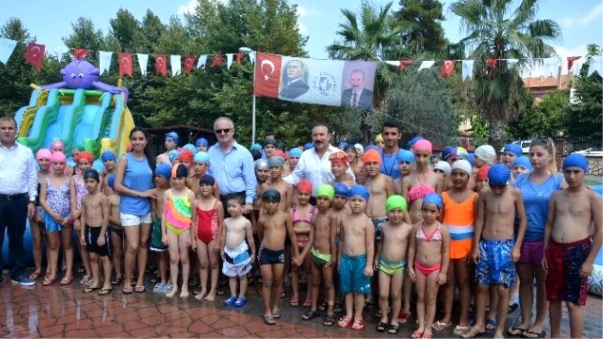 Başkan Doğan, Çocuklar İçin Kurulan Havuzu Ziyaret Etti