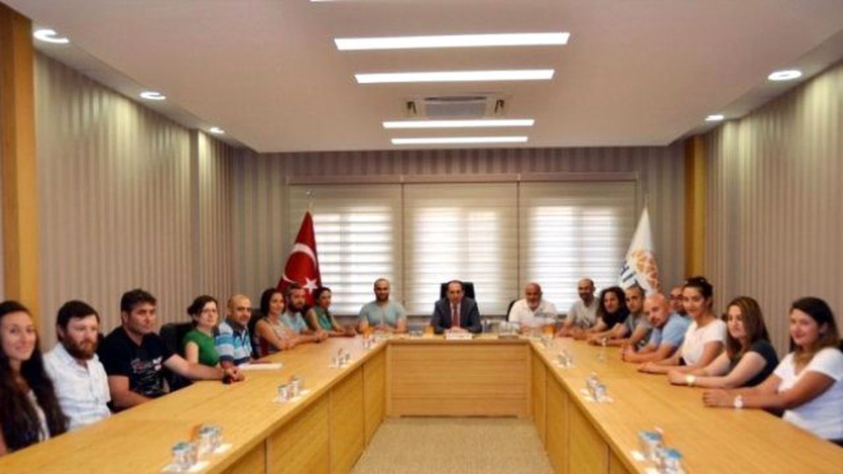 Besyo\'dan Rektör Alkan\'a Ziyaret