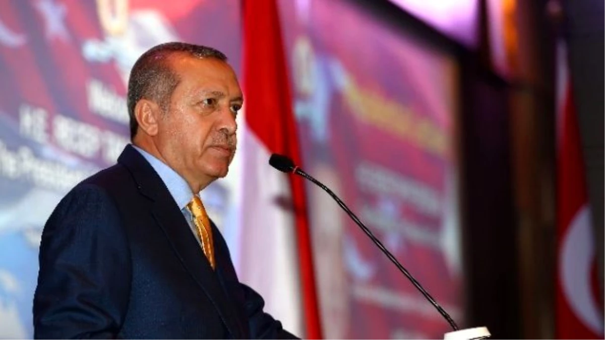 Erdoğan: "Karanlık Odaklar Türkiye\'yi Terör Örgütüne Destek Propagandasıyla Zan Altına Sokmaya...