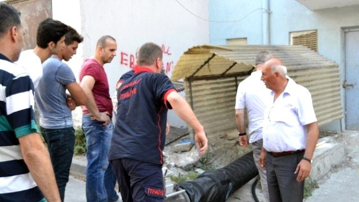 Fırında Çıkan Yangın İtfaiyeyi Alarma Geçirdi