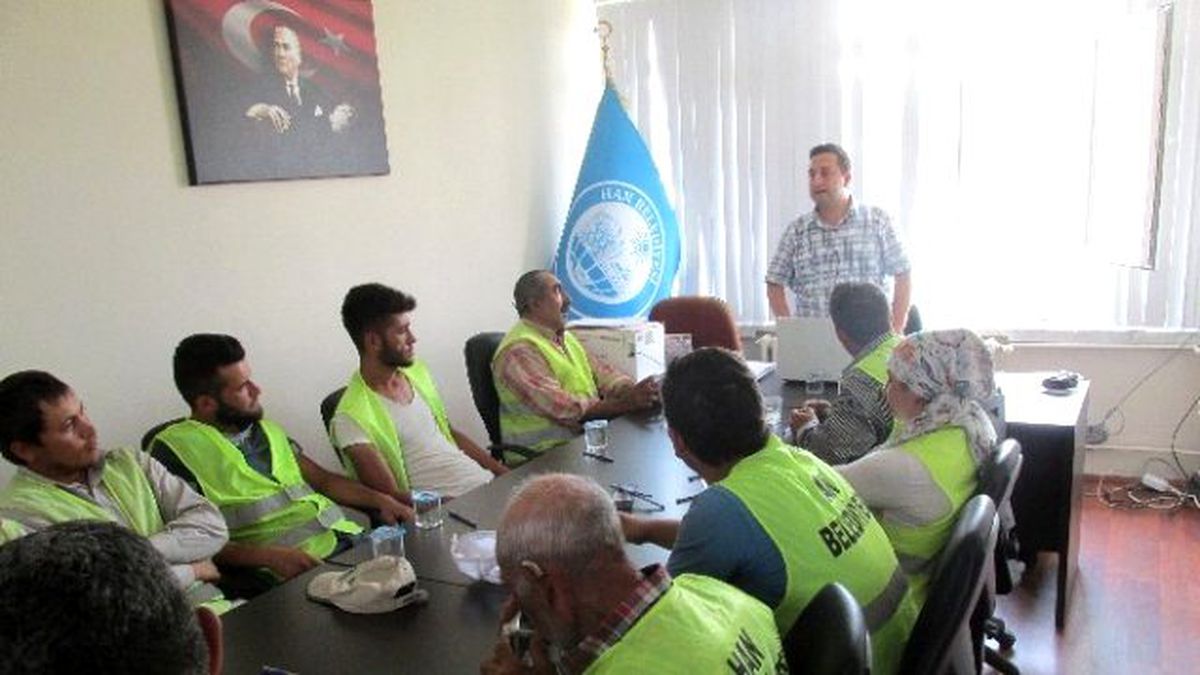 Han Belediyesi Personeline İş Güvenliği Eğitimi